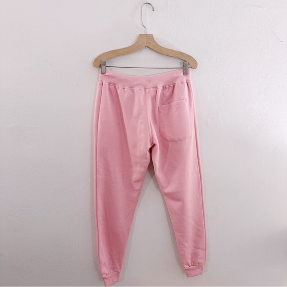 Ingrid Wittman Beverly Hills Sweatpants Pink Cotton Sweats Hotel Logo - Picture 6 of 6